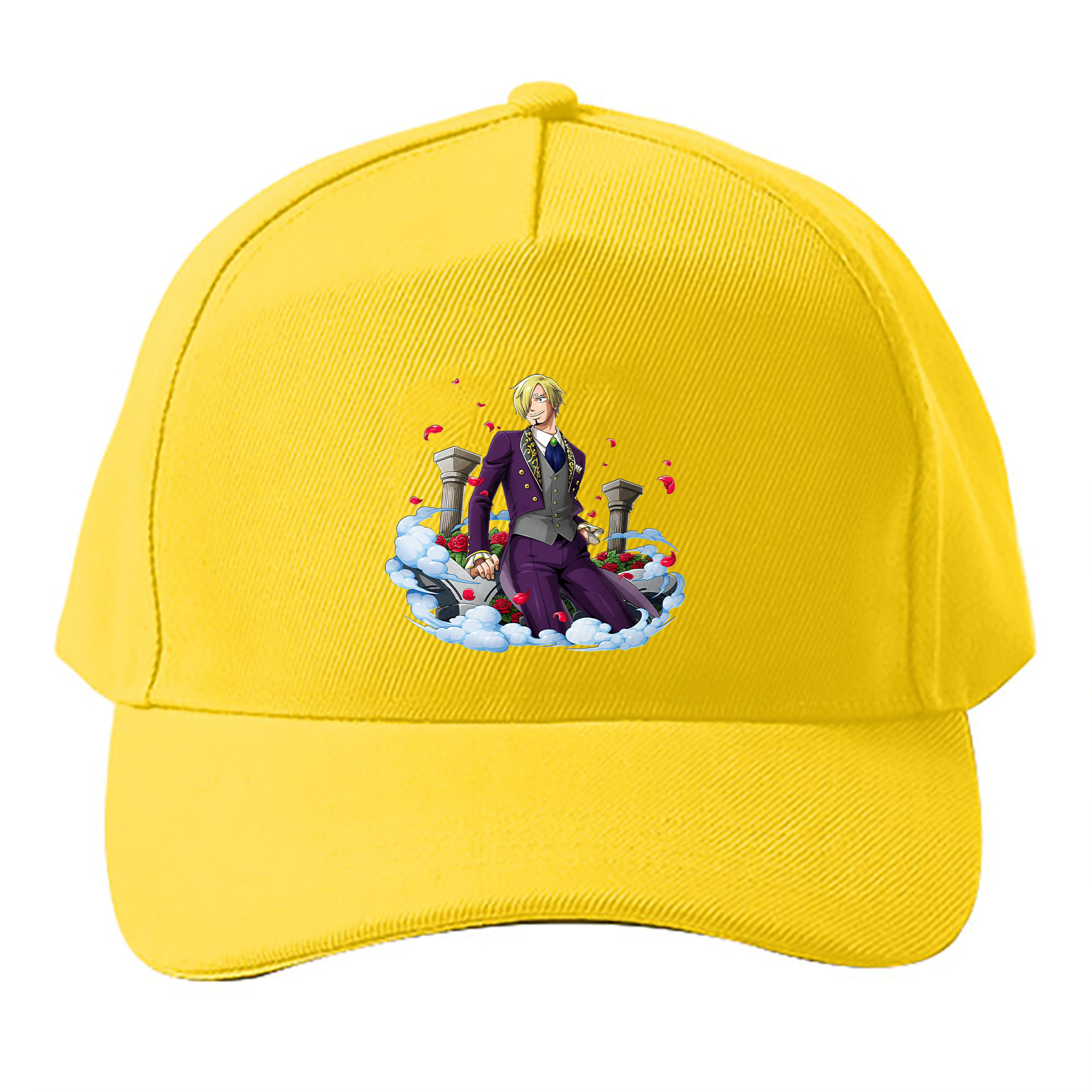 （画像用） ワンピース サンジ ONE PIECE Sanji ベースボールキャップ 綿100％ 男女兼用 帽子 スポーツ